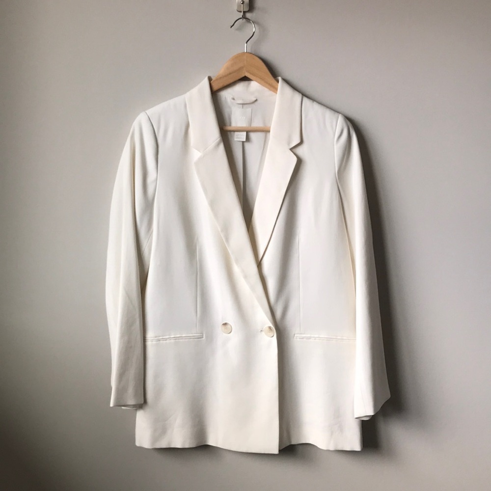 Oversized Cream Blazer